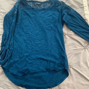 Express size small lace top